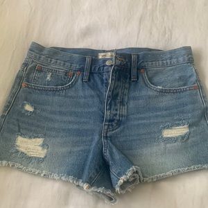 NWOT Madewell relaxed denim shorts